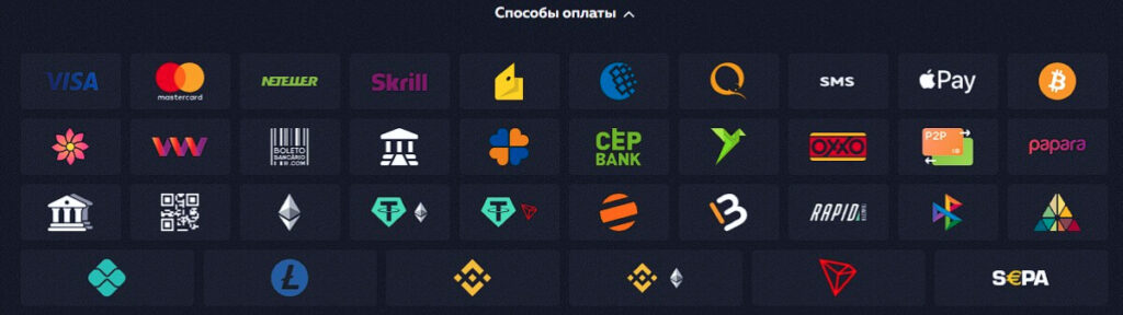 Какие способы пополнения доступны?